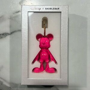 Disney X  BaubleBar Keychain New in Box
Pink!